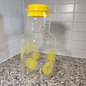Vintage PYREX Lemonade Juice #3520 2 Litre Glass Pitcher